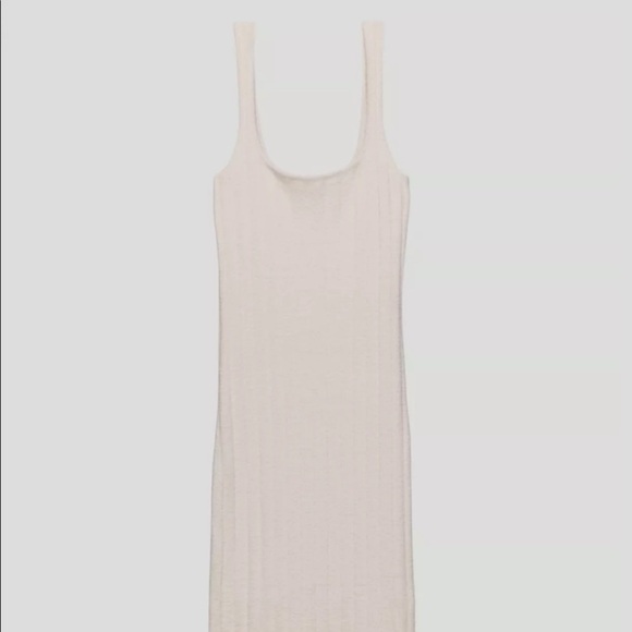 COPY - TWO PIECE SET Aritzia Wilfred Free Hush Knit Tank Dress WITH Cardigan Se… - Picture 8 of 16